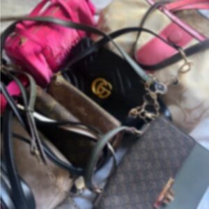 Lv, Gucci, Coach, Marc jacobs, juicy couture 12 piece purse lot